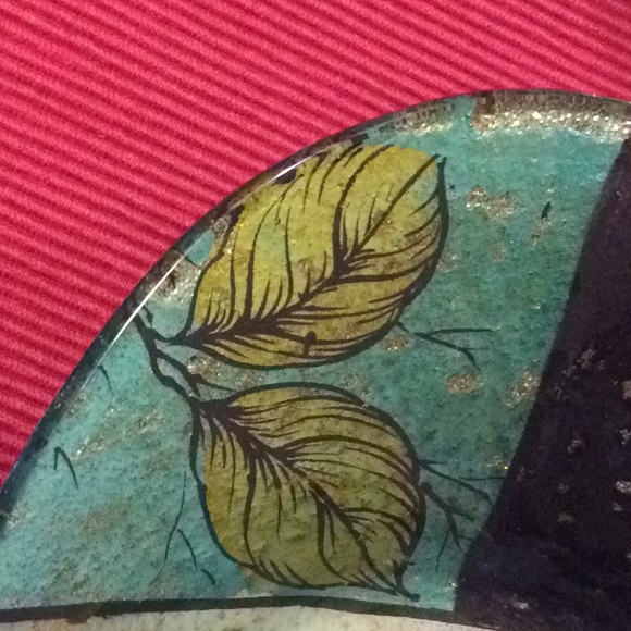 Glazed Butterfly Bowl trinket jewelry serving - Picture 8 of 8